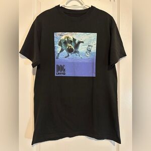 Dog Limited Nirvana Nevermind Parody Graphic Tees